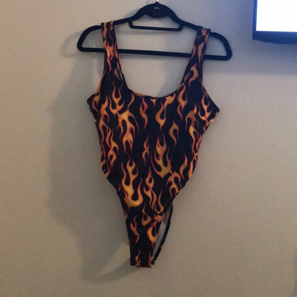 Flame new bikini swimsuit